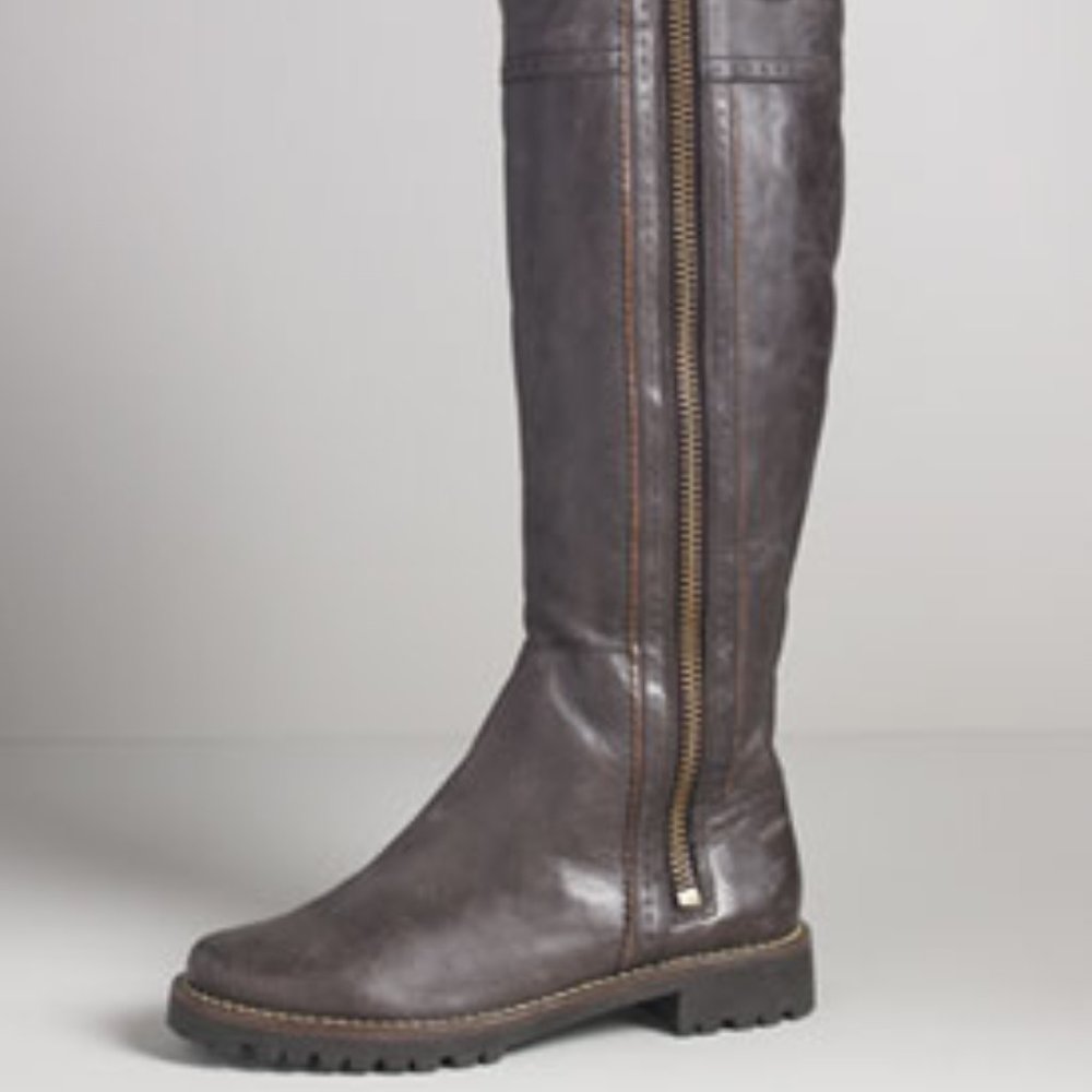 KORS Michael Kors Breck Lug-Bottom Boot, MSRP $425